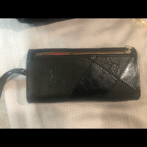 Reversible wallet color black and red - Picture 5 of 8